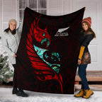 new-zealand-premium-blanket-manaia-paua-fern-wing-red
