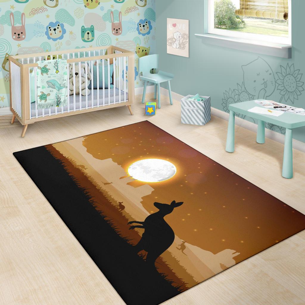 area-rug-kangaroo-rug-nightfall-landscape-art