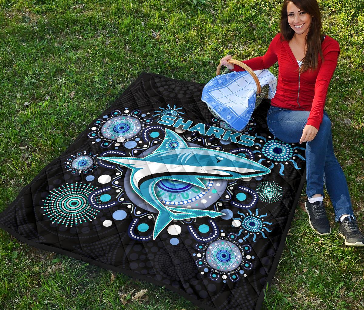 cronulla-premium-quilt-sharks-indigenous