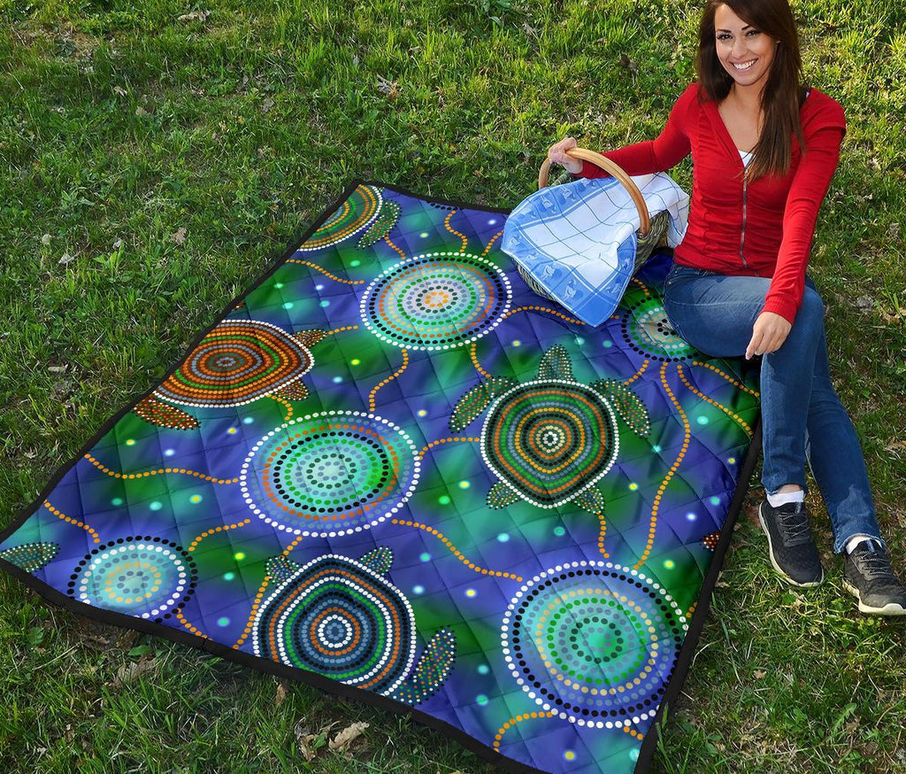 aboriginal-premium-quilt-indigenous-turtle-dreaming