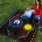 premium-quilt-aboriginal-dot-patterns-flag