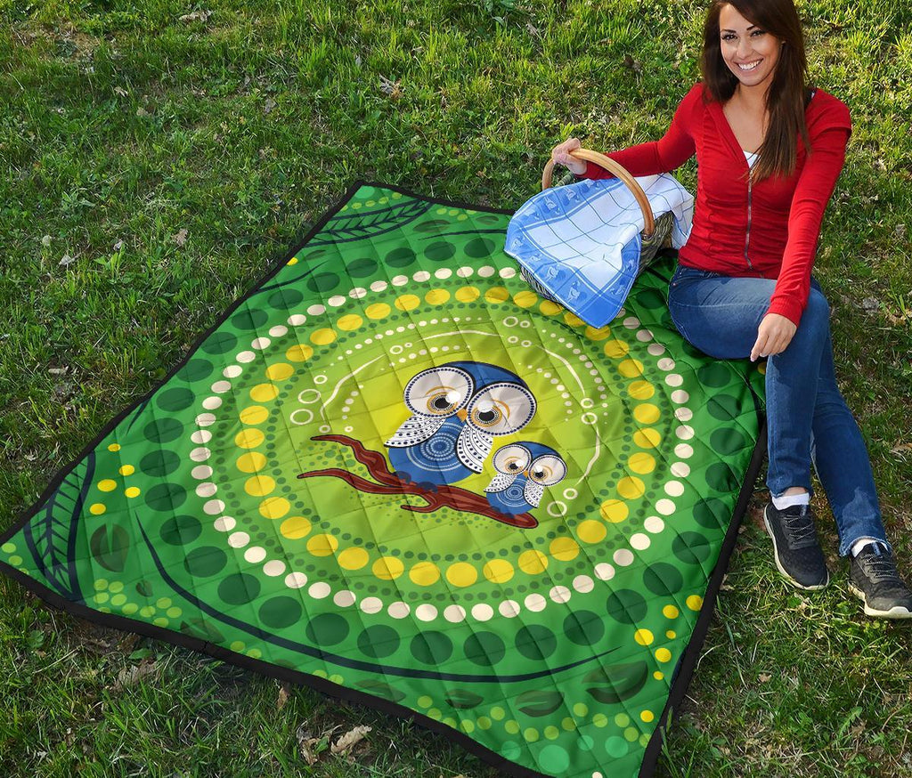aboriginal-premium-quilt-indigenous-owl