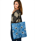 tote-bag-indigenous-circle-dot-painting-blue-color