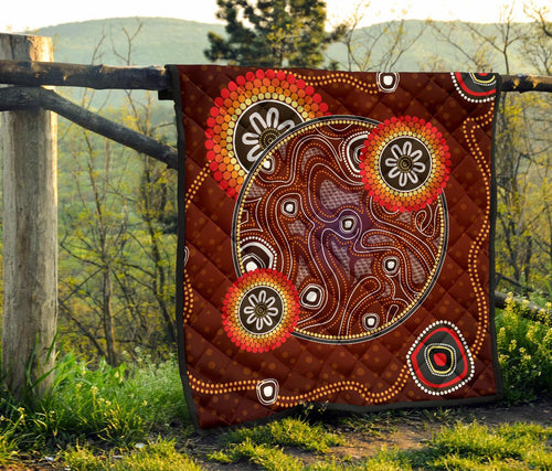 premium-quilts-aboriginal-dot-painting-quilts-ver12