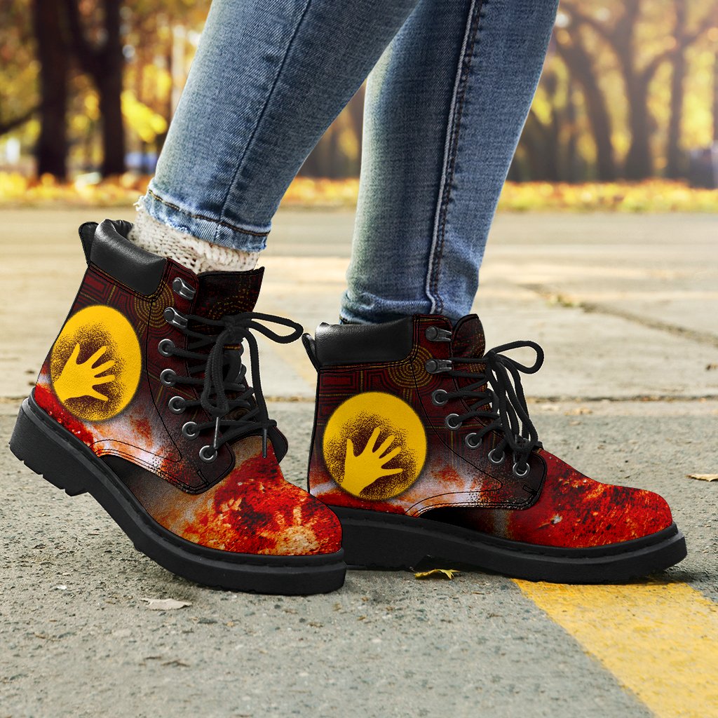 aboriginal-all-season-boots-indigenous-flag-hand-art
