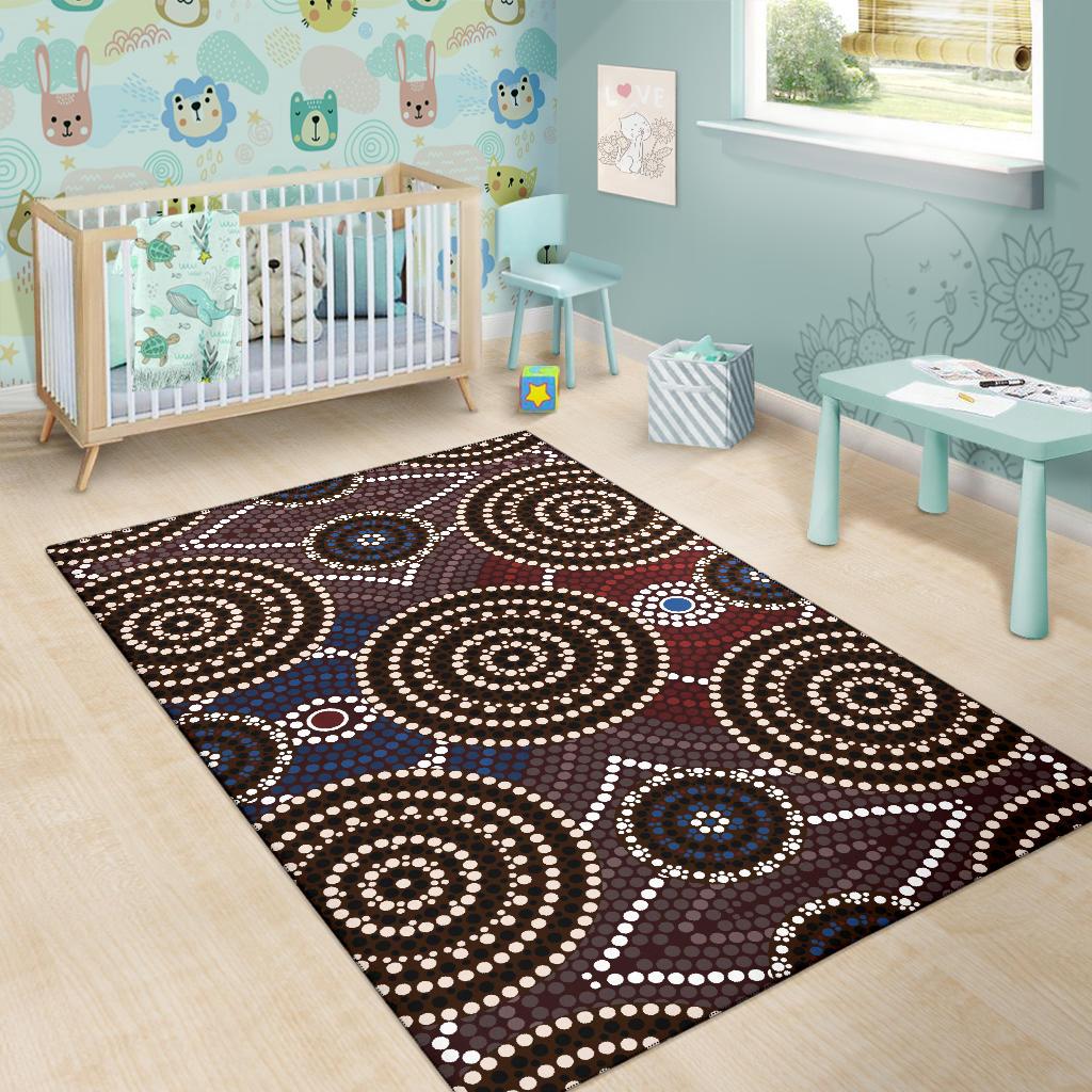 area-rug-aboriginal-dot-painting-rug-ver08