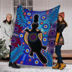 aboriginal-premium-blanket-indigenous-platypus