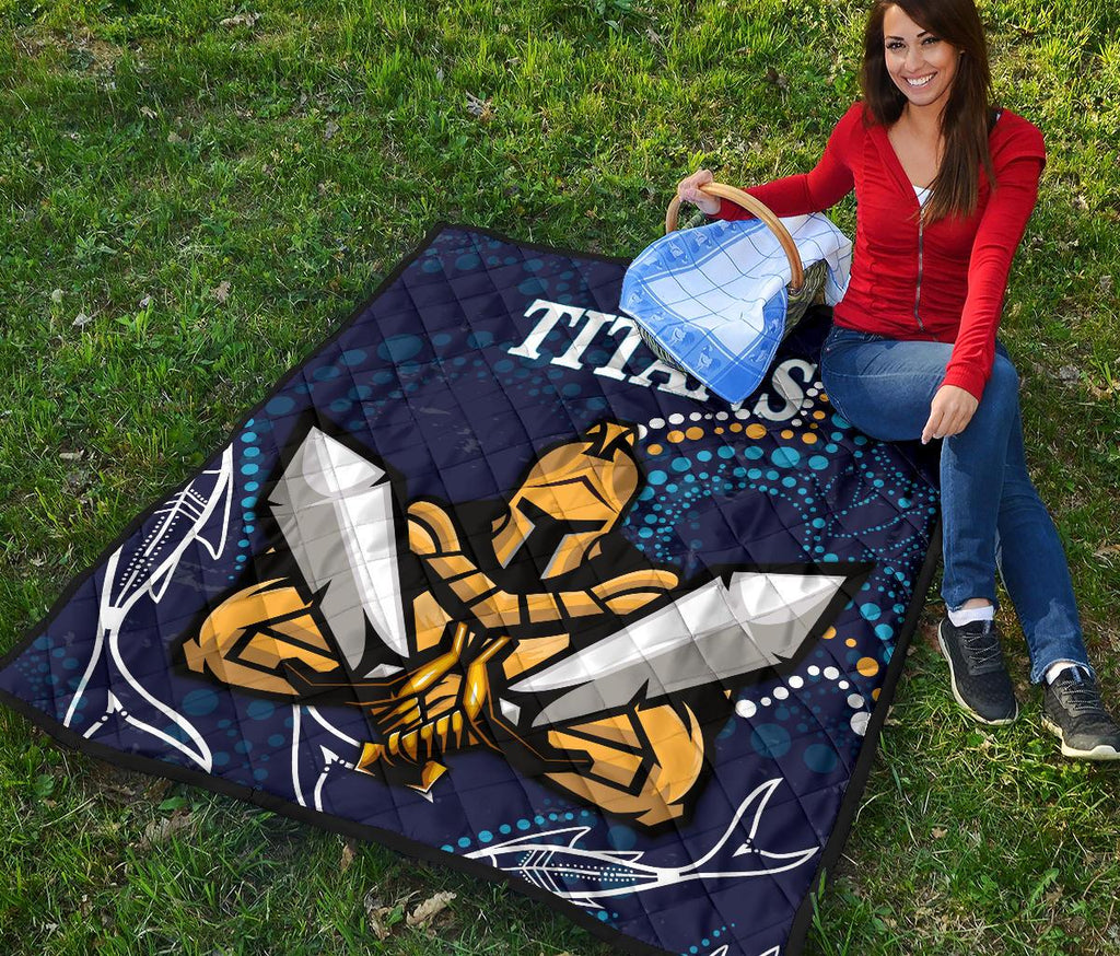 gold-coast-premium-quilt-titans-gladiator-indigenous
