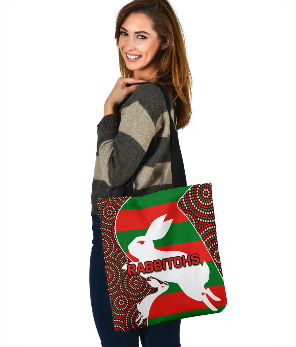 rabbitohs-tote-bag