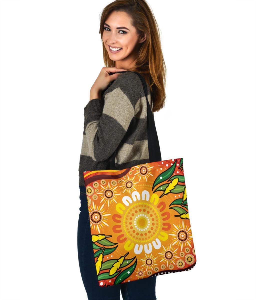 tote-bag-indigenous-circle-leaf-patterns