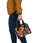 Shoulder Handbag - Australia Aboriginal Dots With Turtle and NAIDOC Flags - Vibe Hoodie