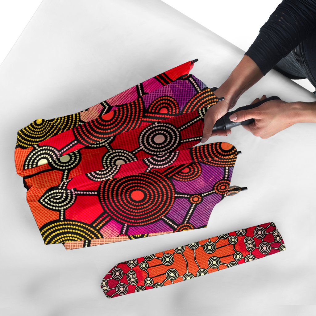umbrella-aboriginal-patterns-umbrella-circle-patterns