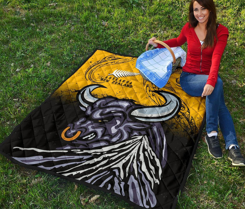 new-zealand-maori-premium-quilt-taranaki-bull