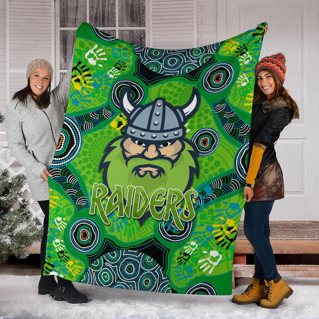 canberra-premium-blanket-raiders-viking-indigenous