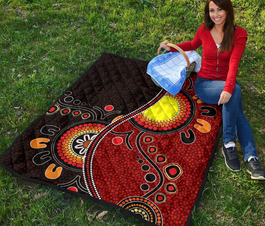aboriginal-premium-quilt-australia-flag-dot-painting-art
