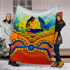 aboriginal-premium-blanket-australia-kangaroo-naidoc-week-2021