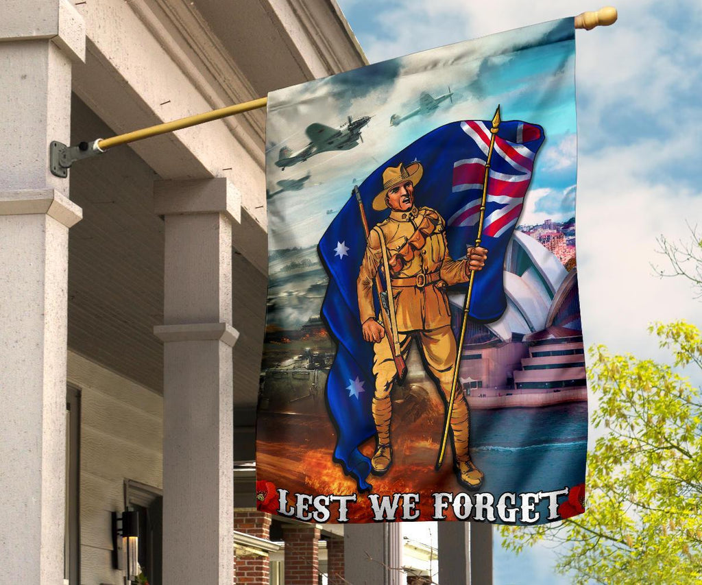 anzac-flag-australian-soldier