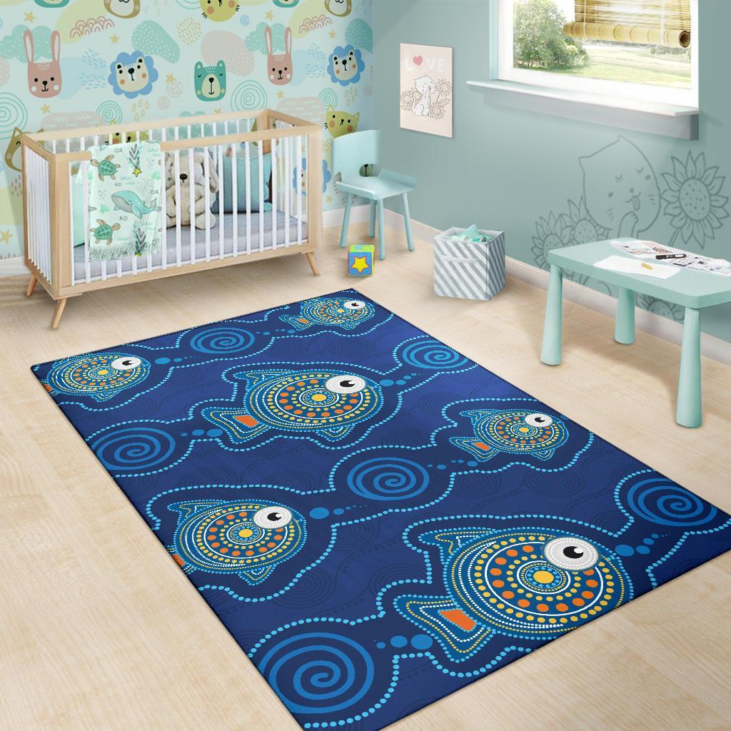 aboriginal-area-rug-indigenous-turtle-patterns