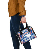 Western Shoulder Handbag Bulldogs Simple Indigenous - Vibe Hoodie