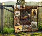 canada-animals-rustic-style-premium-quilt