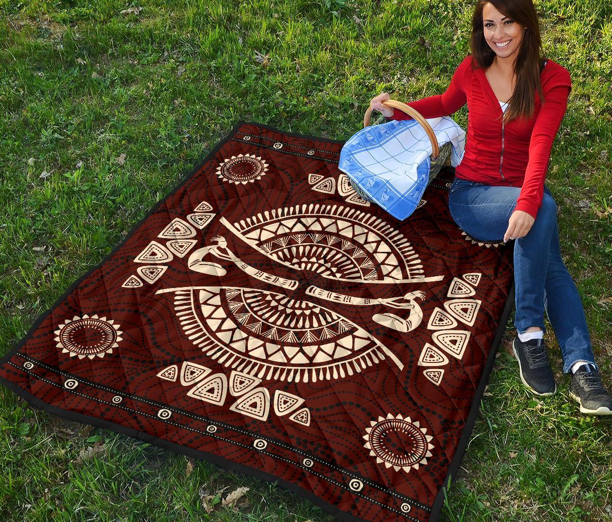 premium-quilts-didgeridoo-australia-coverlets-aboriginal-patterns-ver01