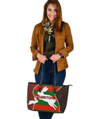 rabbitohs-large-leather-bag