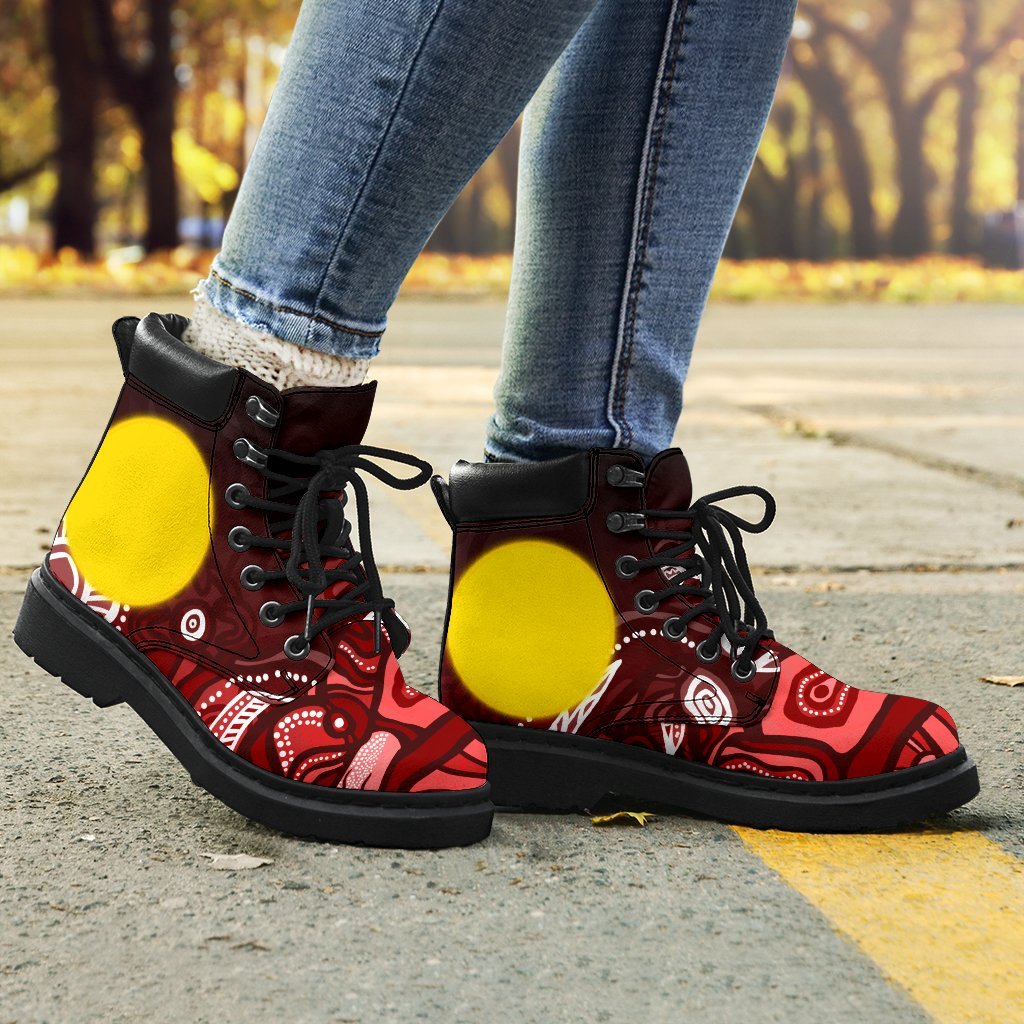 aboriginal-all-seaon-boots-red-landscape