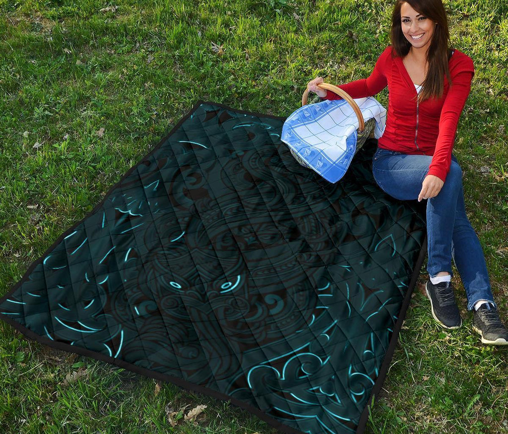 new-zealand-premium-quilt-maori-gods-tumatauenga-god-of-war-blue