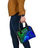 [Custom] Aboriginal Shoulder Handbag , Torres Strait Islands Flag - Vibe Hoodie