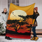 premium-blanket-sunset-and-tree-in-australia