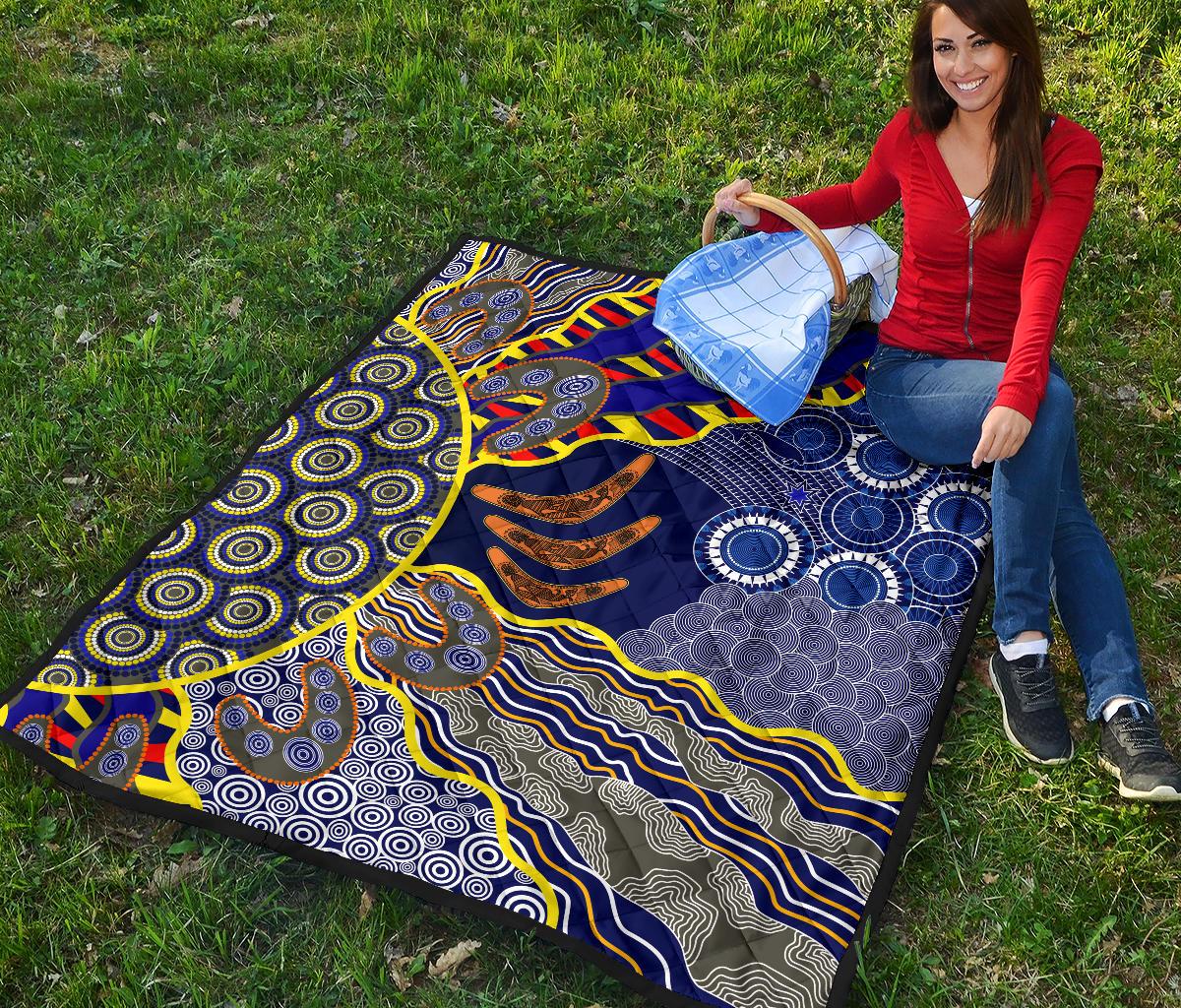aboriginal-premium-quilt-australian-boomerang-dot-painting-art