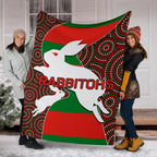 rabbitohs-premium-blanket
