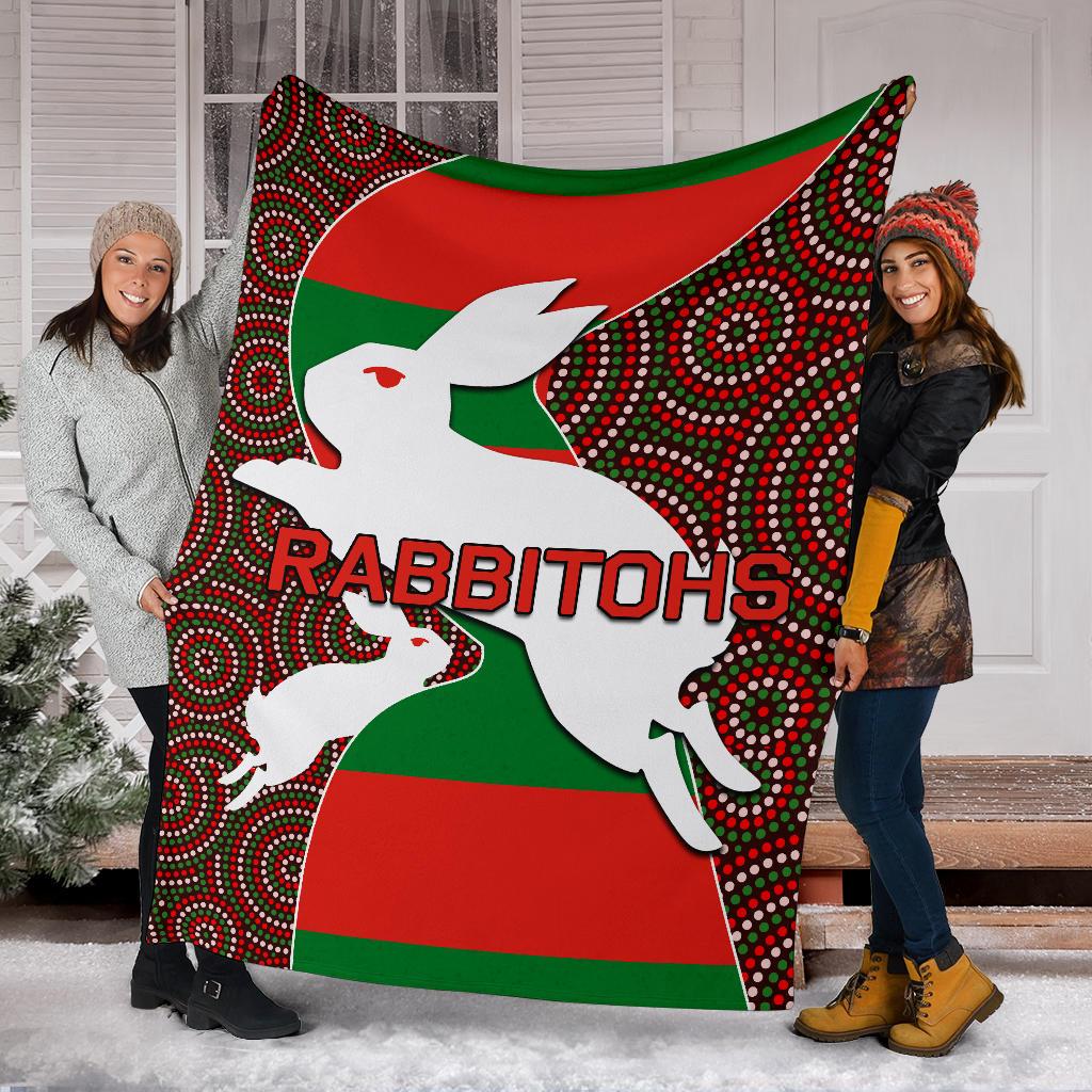 rabbitohs-premium-blanket