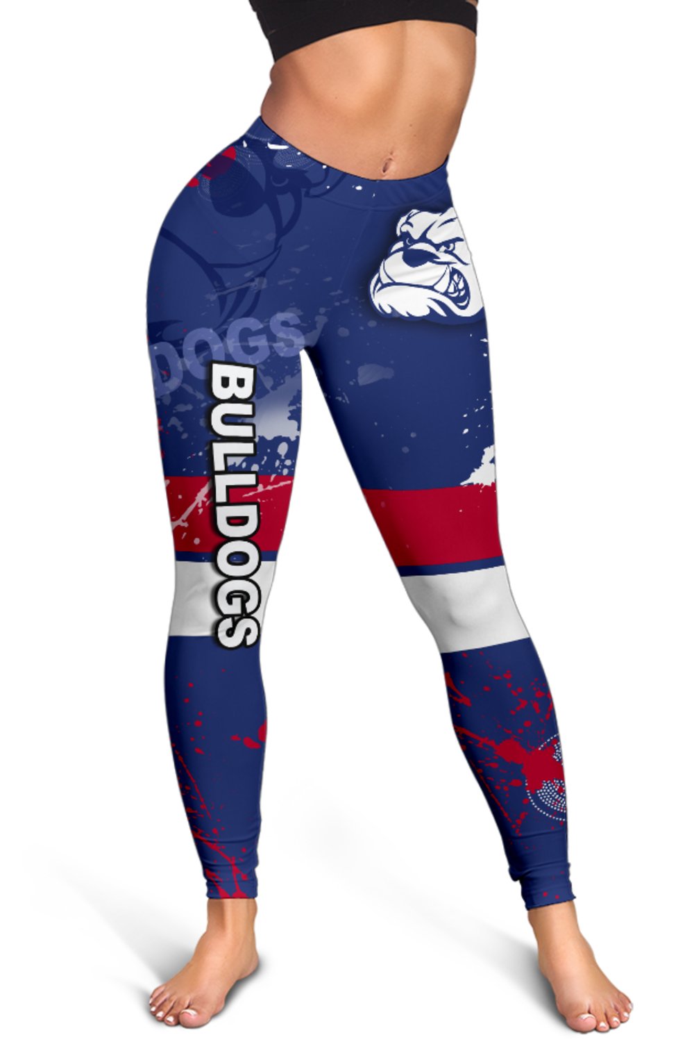 western-bulldogs-womens-leggings
