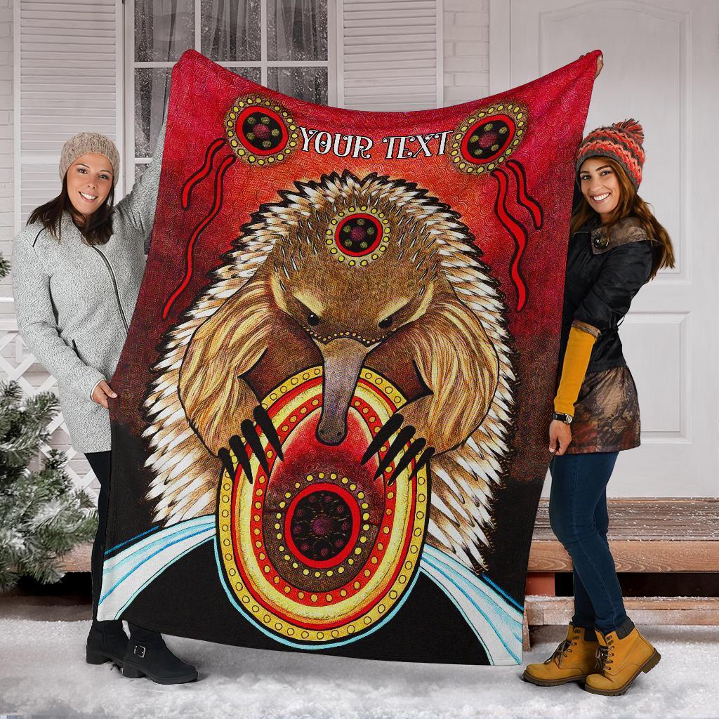 custom-premium-blanket-australian-echidna