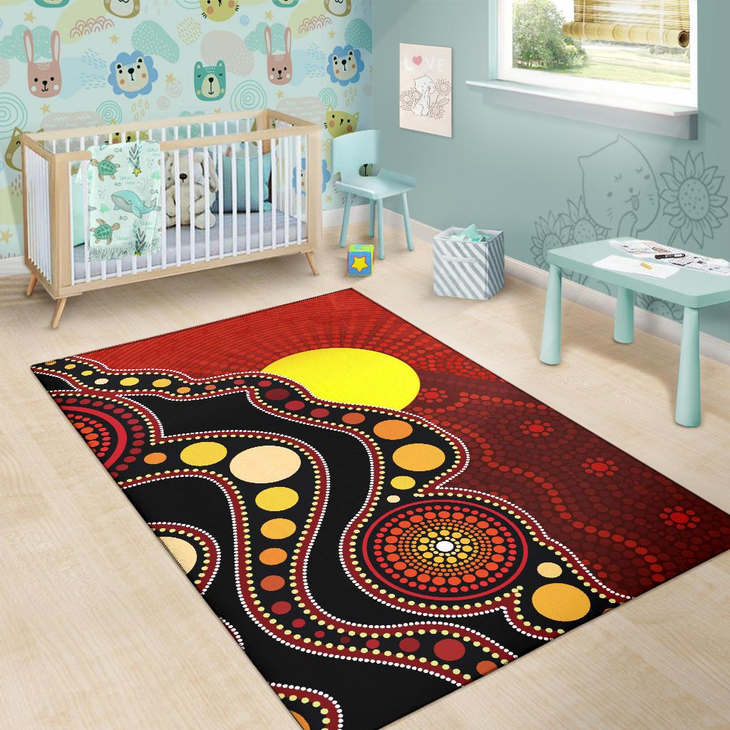 aboriginal-area-rug-australia-aboriginal-lives-matter-flag-circle-dot-painting-art