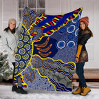 aboriginal-premium-blanket-australian-boomerang-dot-painting-art