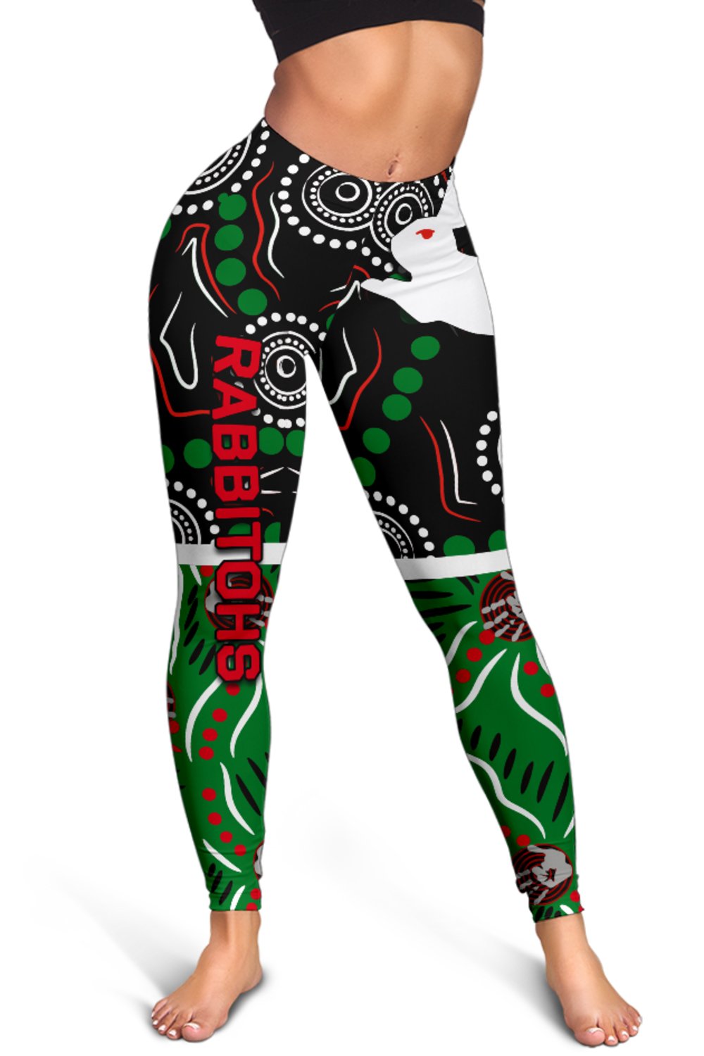 rabbitohs-womens-leggings-aboriginal
