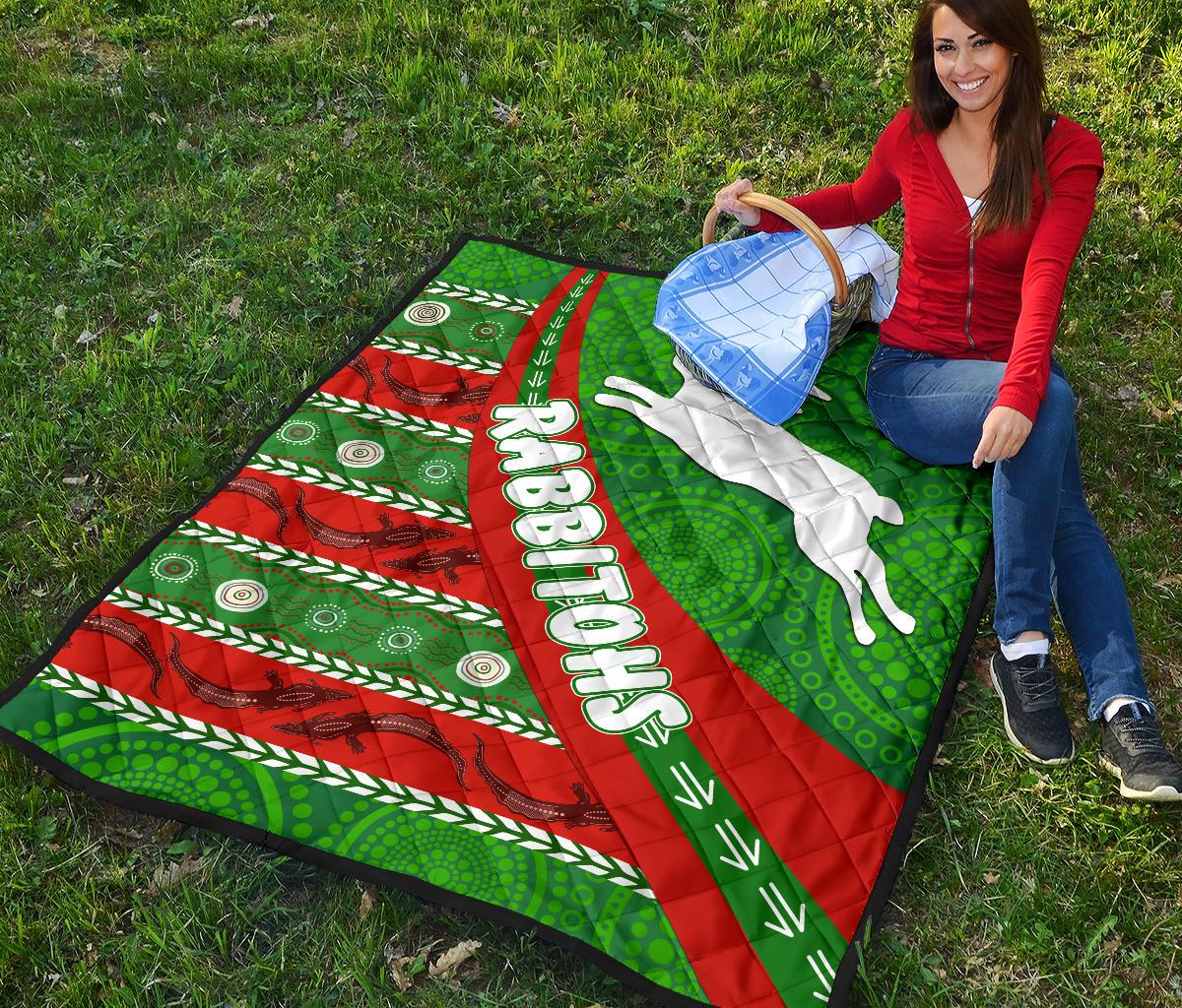 south-sydney-rabbitohs-aboriginal-premium-quilt-victorian-vibes