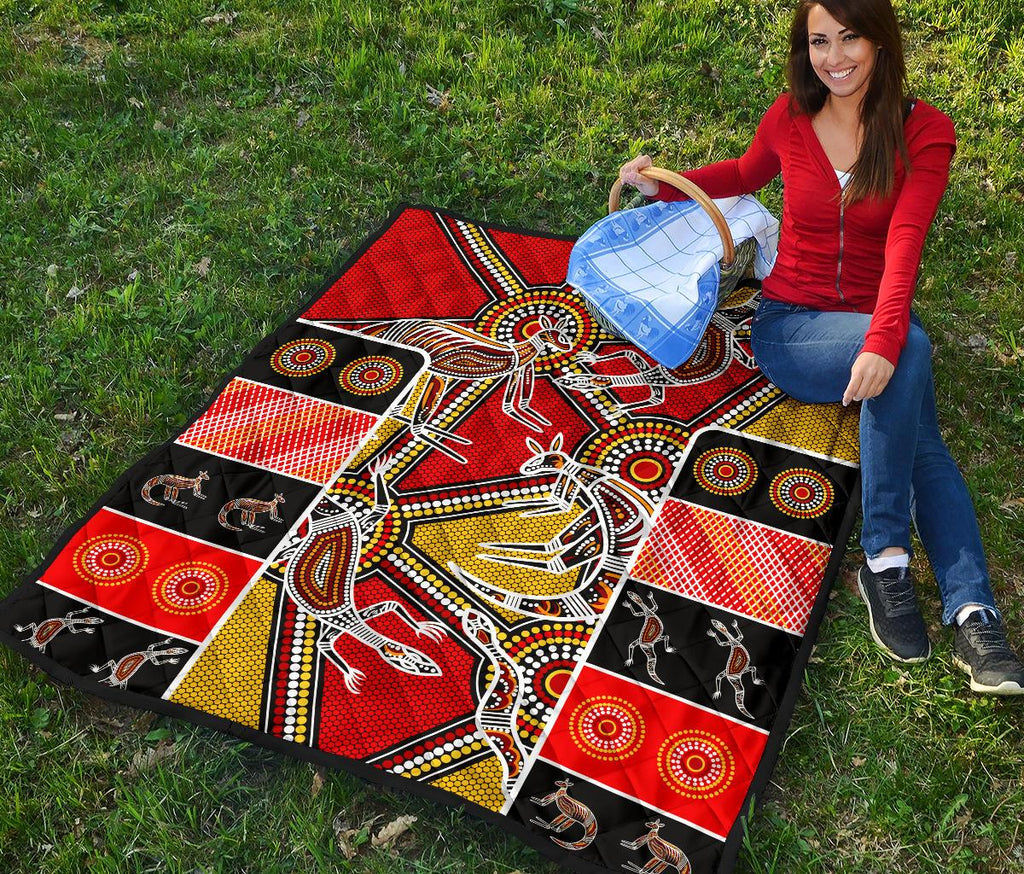 aboriginal-premium-quilt-kangaroo-dot-painting-patterns