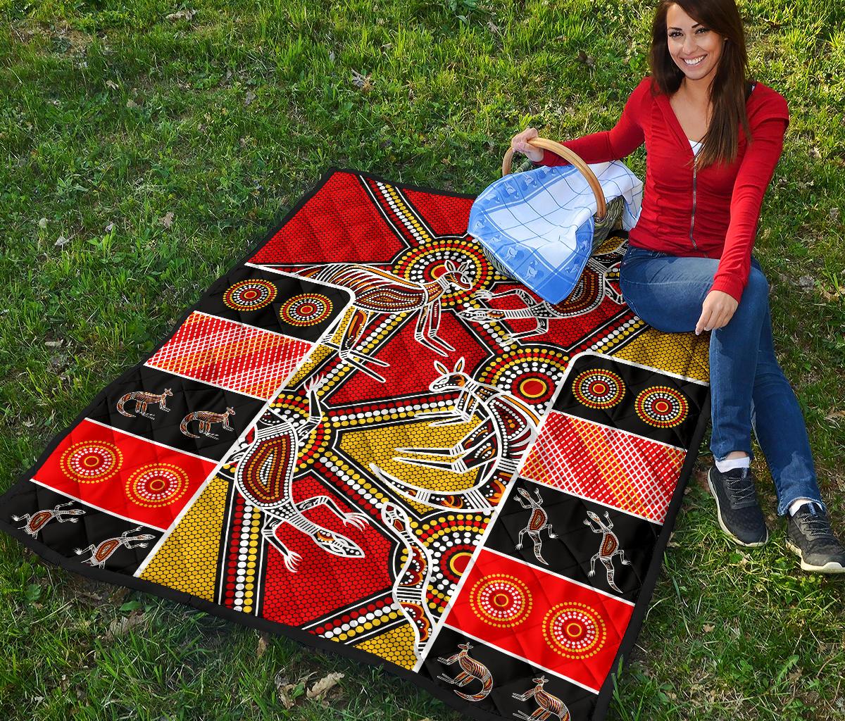 aboriginal-premium-quilt-kangaroo-dot-painting-patterns