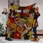 custom-aboriginal-premium-blanket-kangaroo-and-lizard-dot-painting-art