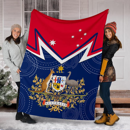 premium-blanket-australian-coat-of-arms-flag-color