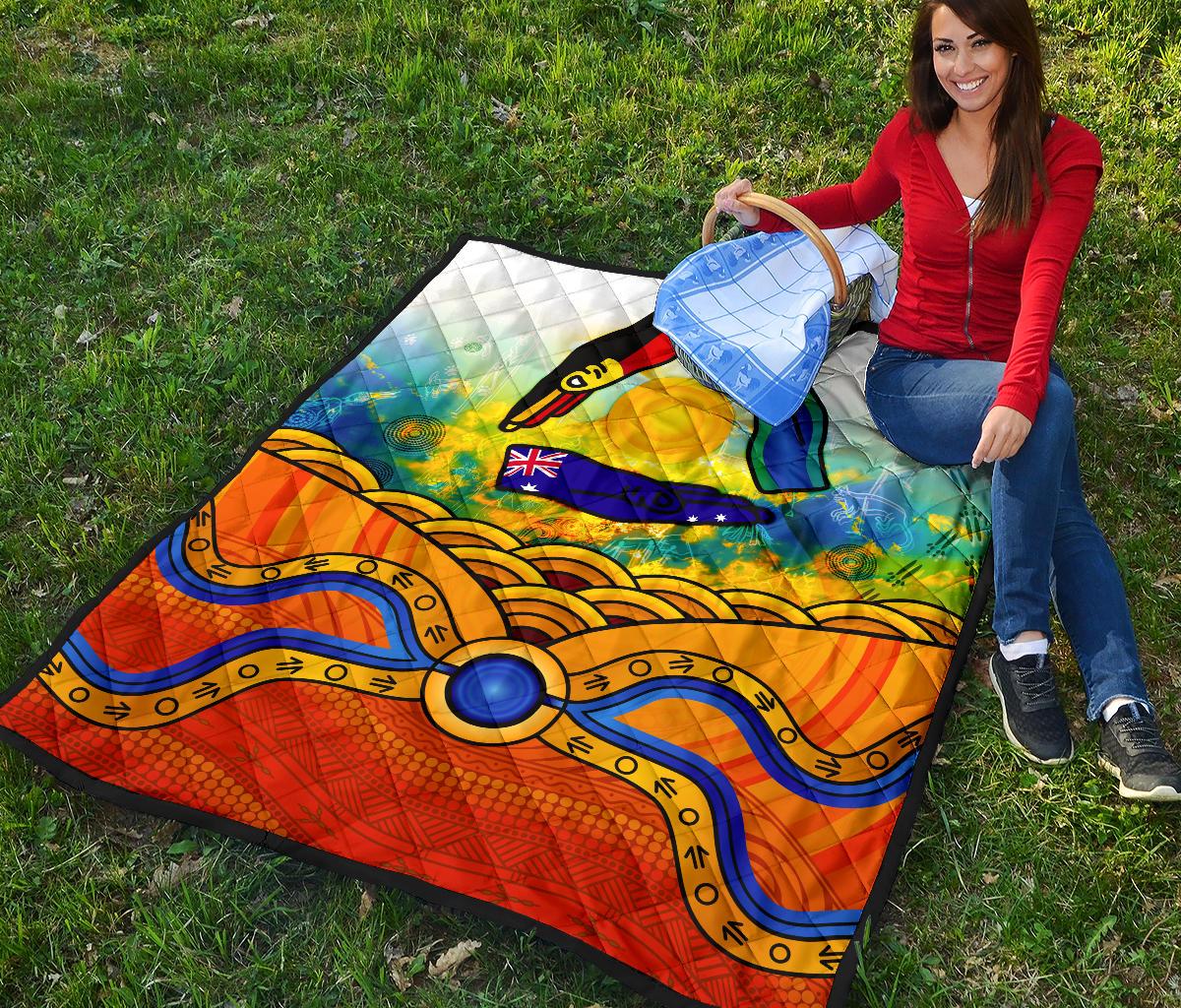 aboriginal-premium-quilt-australia-kangaroo-naidoc-week-2021