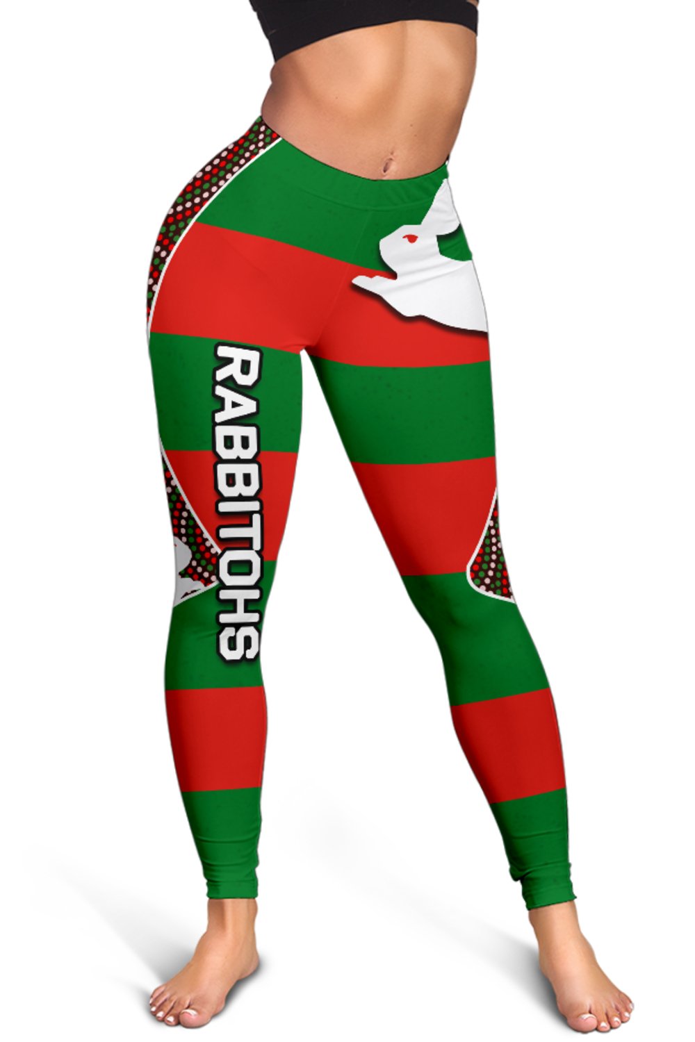rabbitohs-womens-leggings