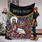 personalised-premium-blanket-aboriginal-dot-in-naidoc-week-style