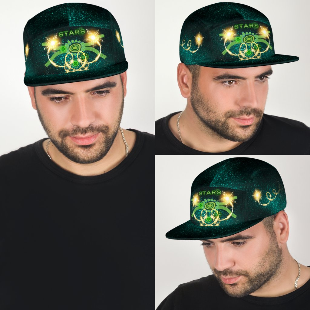 melbourne-5-panel-hat-stars-indigenous