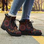 aboriginal-boots-circle-dot-painting-all-season-ver02a