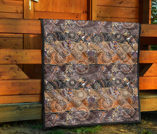 premium-quilts-aboriginal-patterns-coverlets-animals-art