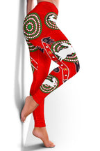rabbitohs-forever-women-leggings-indigenous-red